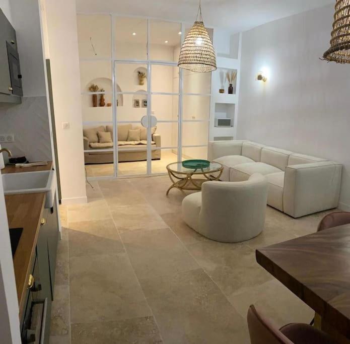Chic Et Boheme A Endoume, A Deux Pas Du Vieux-Port Apartment Marseille Luaran gambar